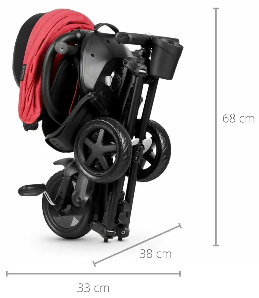 Трехколесный велосипед Qplay Nova Niello (Red) - 10