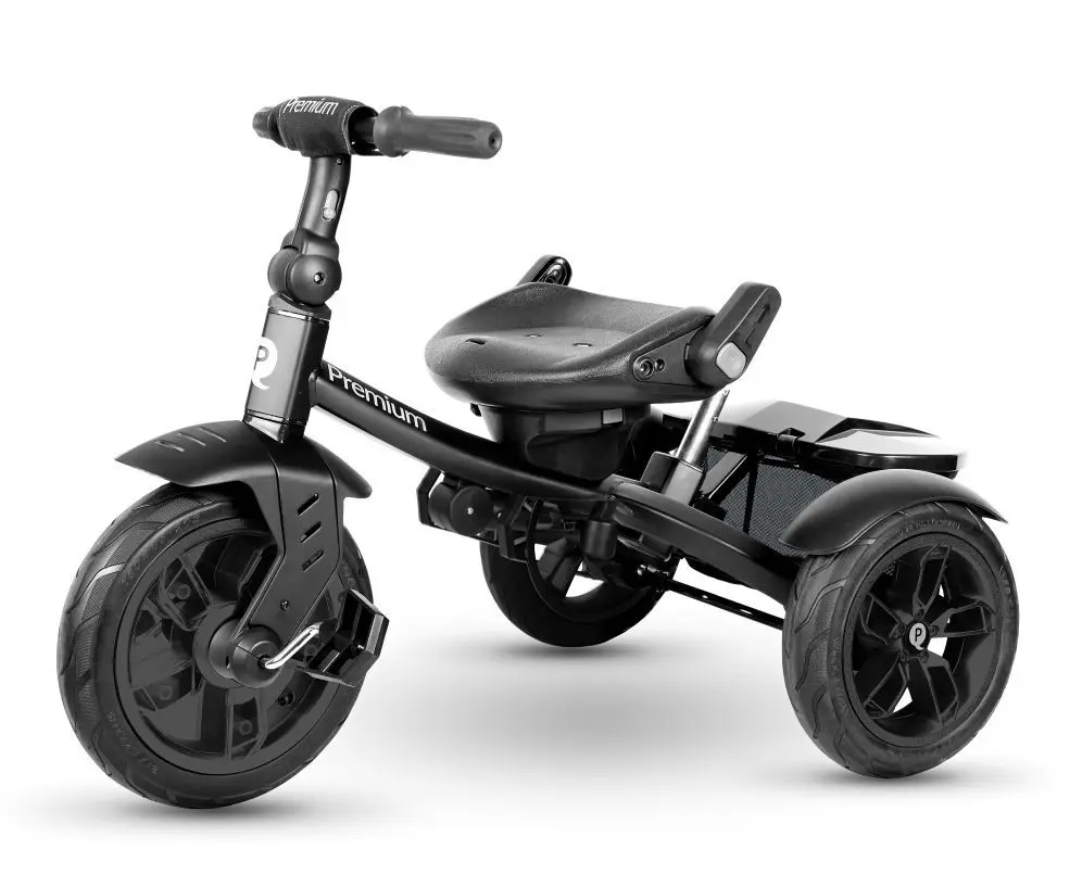 Трехколесный велосипед Qplay Premium (Black) - 4