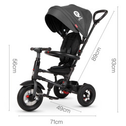 Tricicleta Qplay Rito Rubber (Purple) Thumb