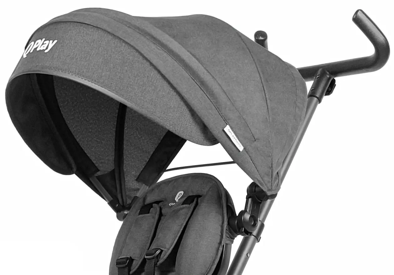 Трехколесный велосипед Qplay Rito Star (Black) - 4
