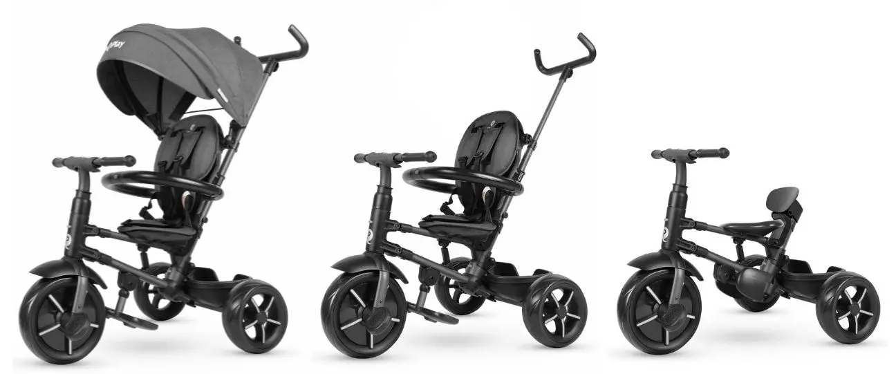 Трехколесный велосипед Qplay Rito Star (Black) - 8