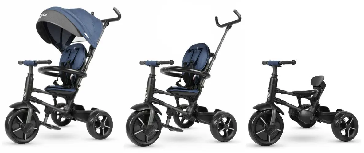 Трехколесный велосипед Qplay Rito Star (Blue) - 8