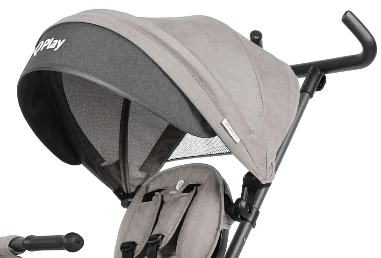 Трехколесный велосипед Qplay Rito Star (Grey) - 4
