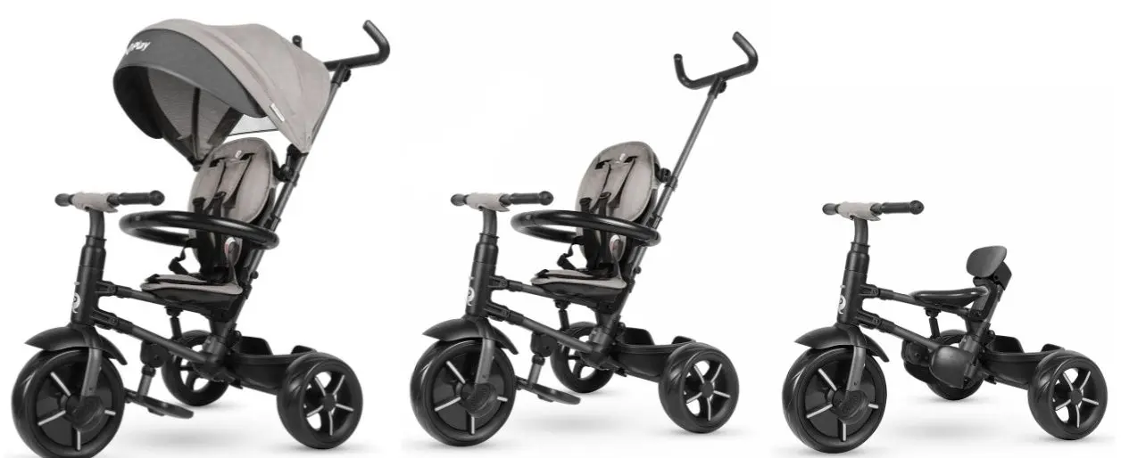 Трехколесный велосипед Qplay Rito Star (Grey) - 8