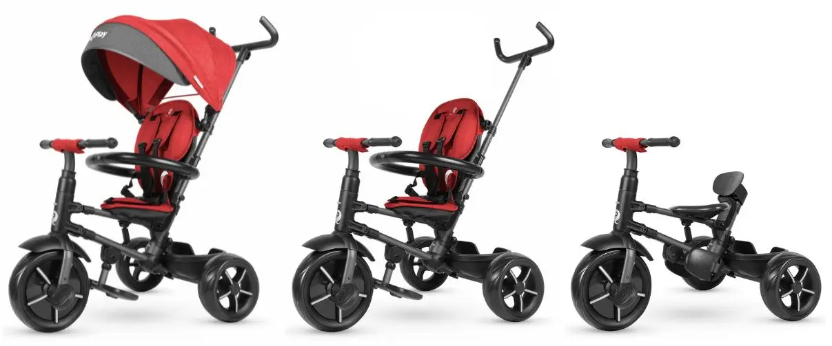 Трехколесный велосипед Qplay Rito Star (Red) - 8