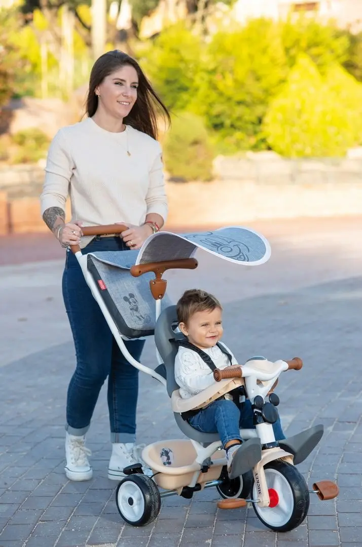Трехколесный велосипед Smoby Baby Balade Plus (Grey/Cream)