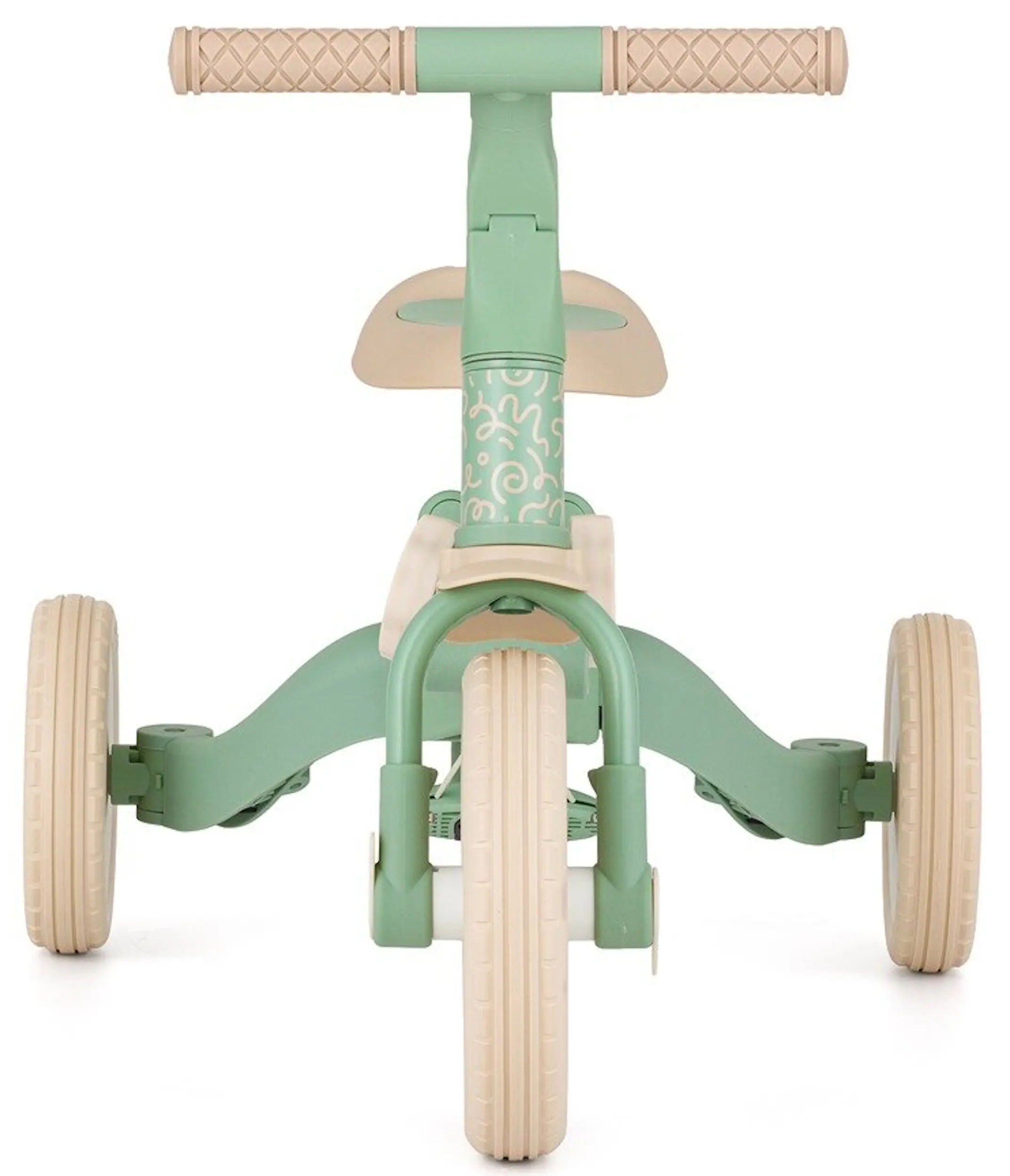 Трехколесный велосипед 5в1 Petite&Mars Turbo Plus (Green Twist) - 4