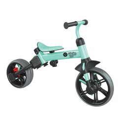 Трехколесный велосипед 4в1 Yvolution Y Velo Flippa (Green/Black) Thumb