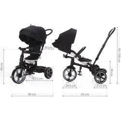 Трехколесный велосипед Zopa Prime (Grey) Thumb