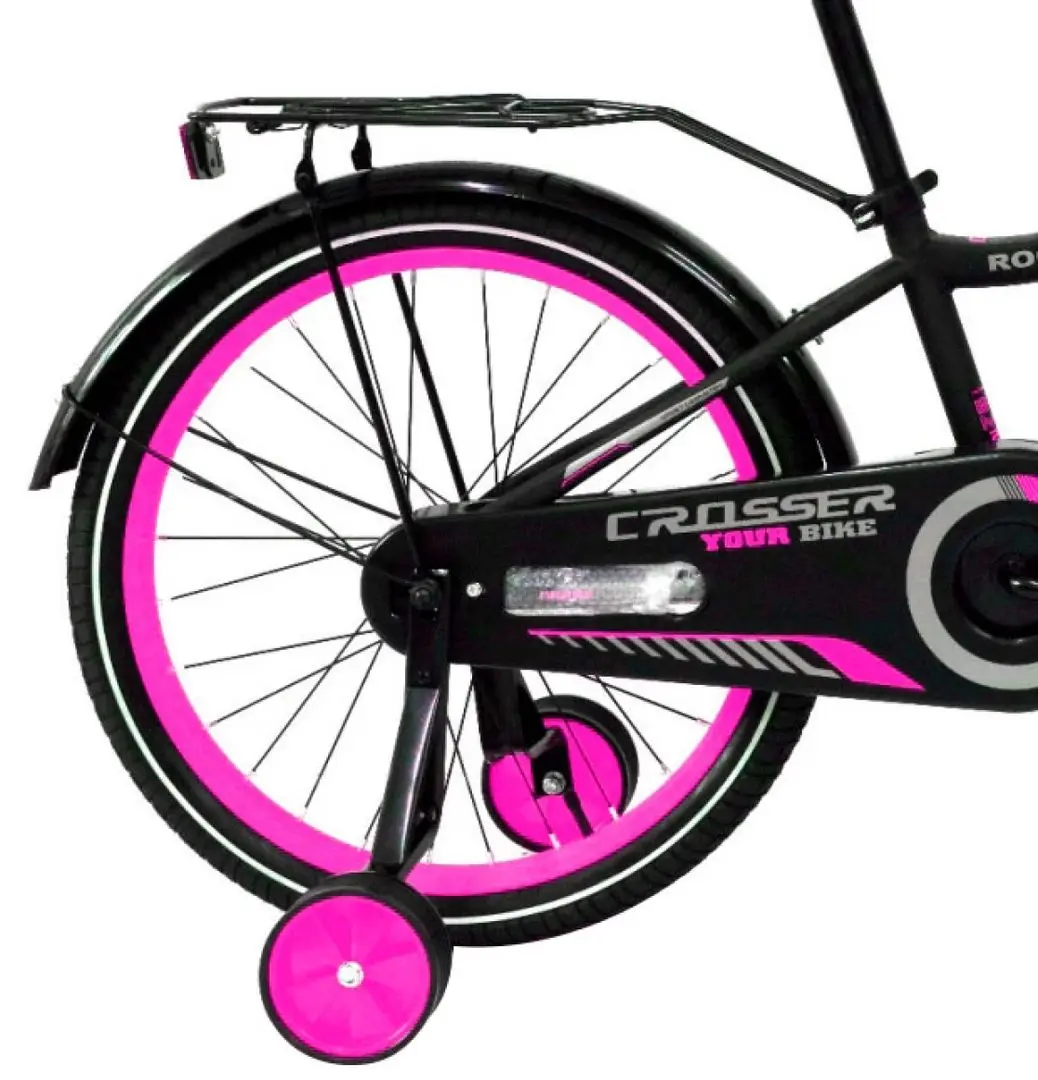 Bicicleta Crosser C13 Rocky 18 (Black/Pink) - 2