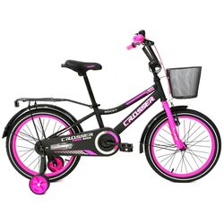 Bicicleta Crosser C13 Rocky 18 (Black/Pink)