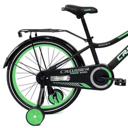 Bicicleta Crosser C13 Rocky 20 (Black/Green) Thumb