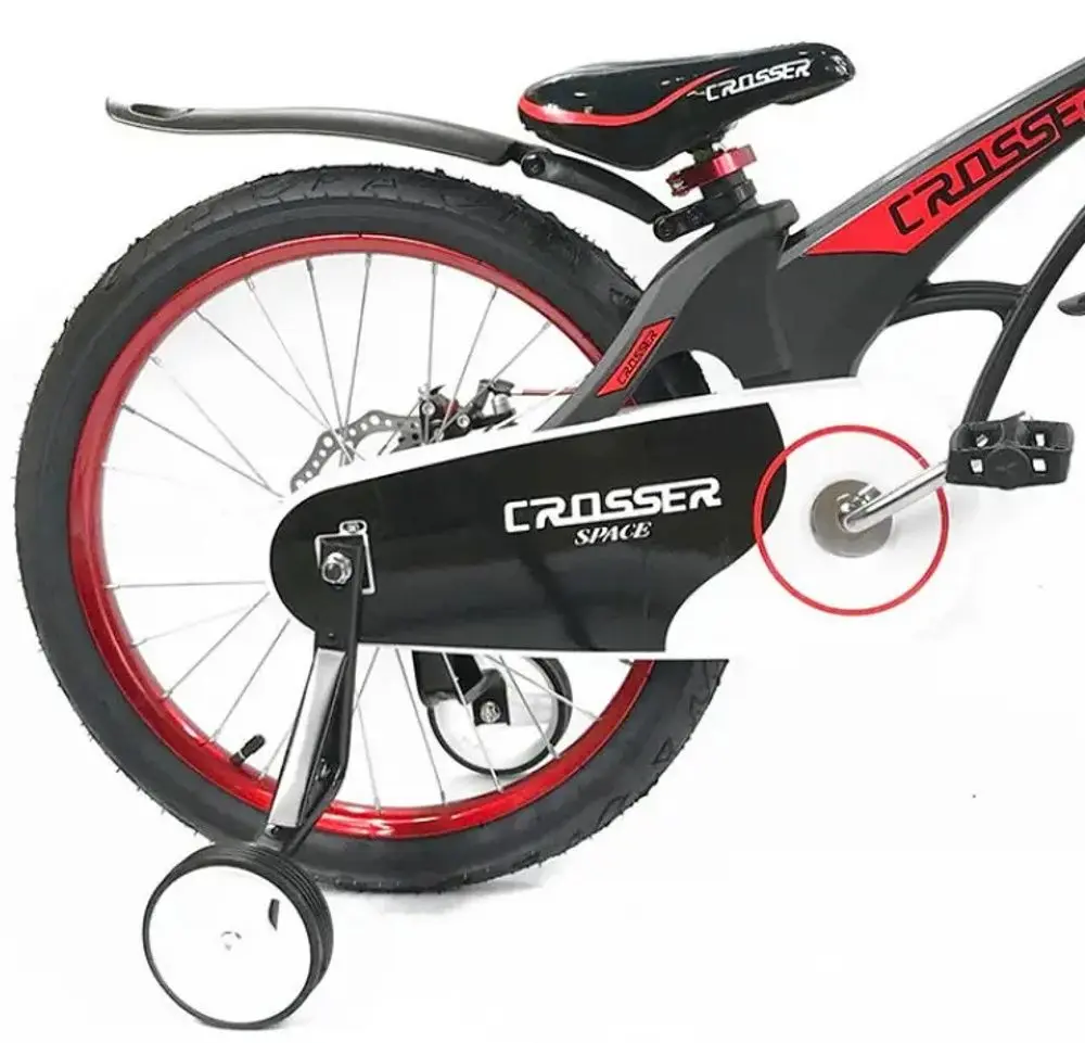 Bicicleta Crosser Space 20+2 (Black/Red)