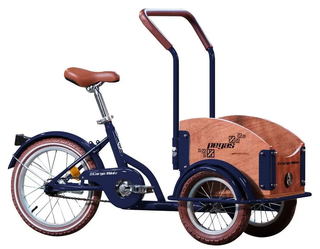 Велосипед Pegas Mini Cargo (Blue Commuter)