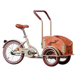 Велосипед Pegas Mini Cargo (Cream Hazelnut) Thumb