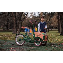 Bicicleta Pegas Mini Cargo (Emerald Green) Thumb