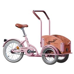 Велосипед Pegas Mini Cargo (Peony Pink) Thumb