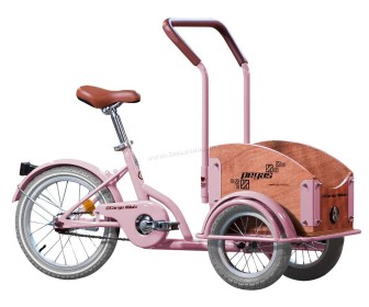 Bicicleta Pegas Mini Cargo (Peony Pink)