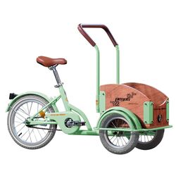 Велосипед Pegas Mini Cargo (Pistachio Green) Thumb