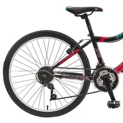 Велосипед Polar Booster Plasma 24 (Black/Pink) Thumb