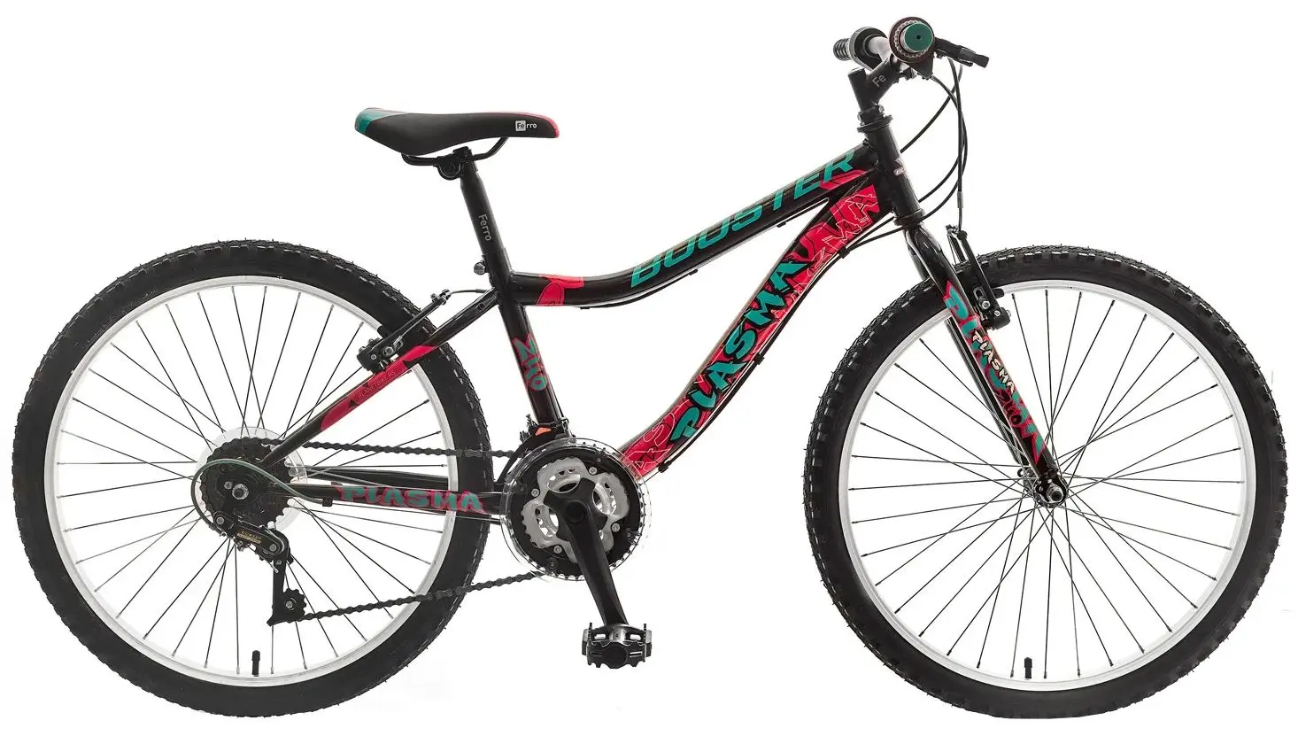 Велосипед Polar Booster Plasma 24 (Black/Pink)
