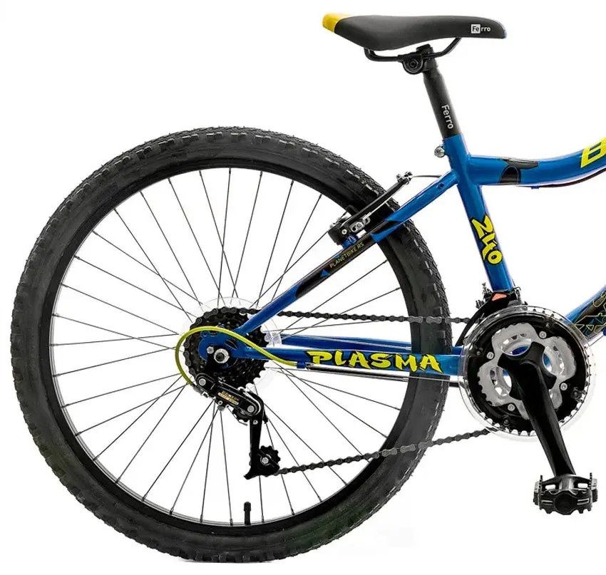 Велосипед Polar Booster Plasma 24 (Blue/Yellow) - 3