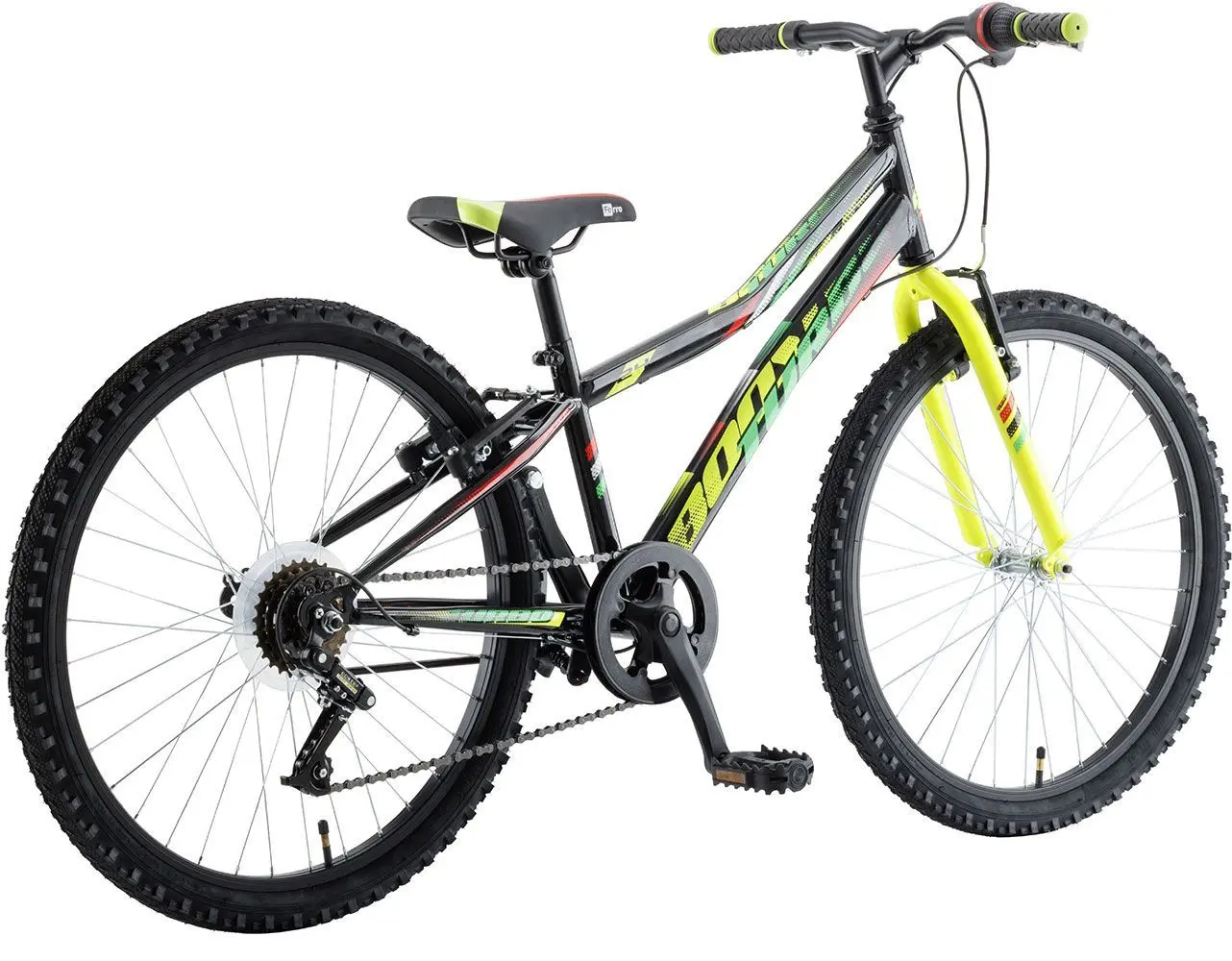 Bicicleta Polar Booster Turbo 24 (Black/Green) - 2