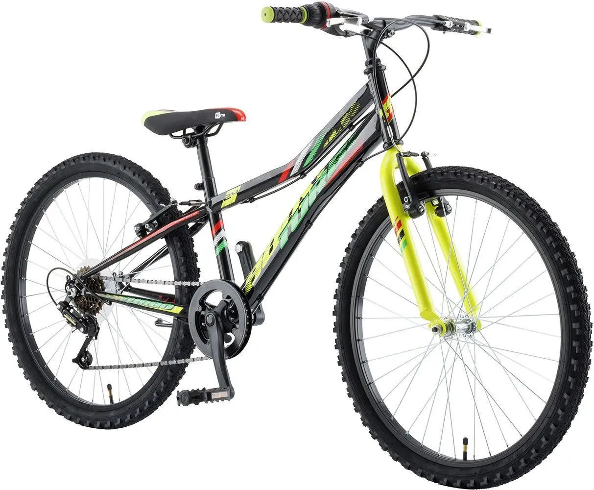 Bicicleta Polar Booster Turbo 24 (Black/Green) - 3