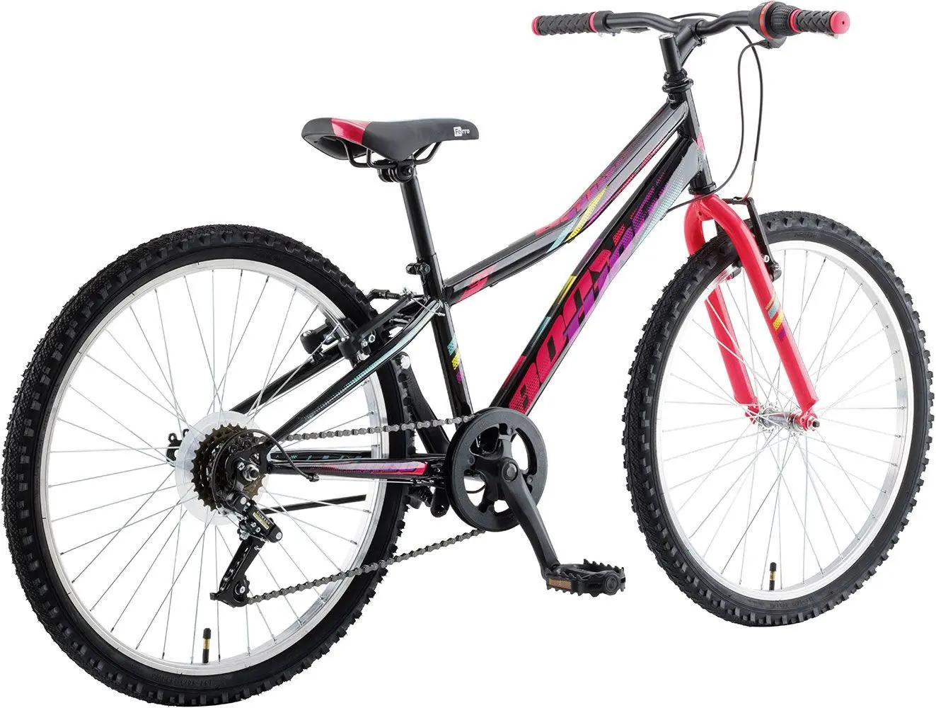 Bicicleta Polar Booster Turbo 24 (Black/Pink) - 3