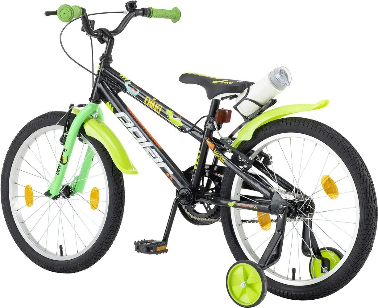 Bicicleta Polar Dino 20 (Black/Green) - 3