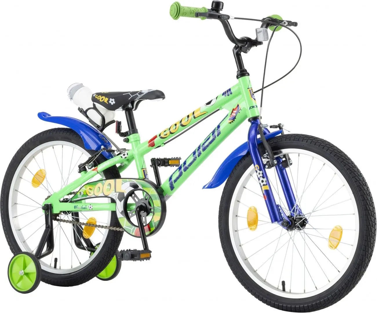 Bicicleta Polar Football 20 (Green/Blue) - 2