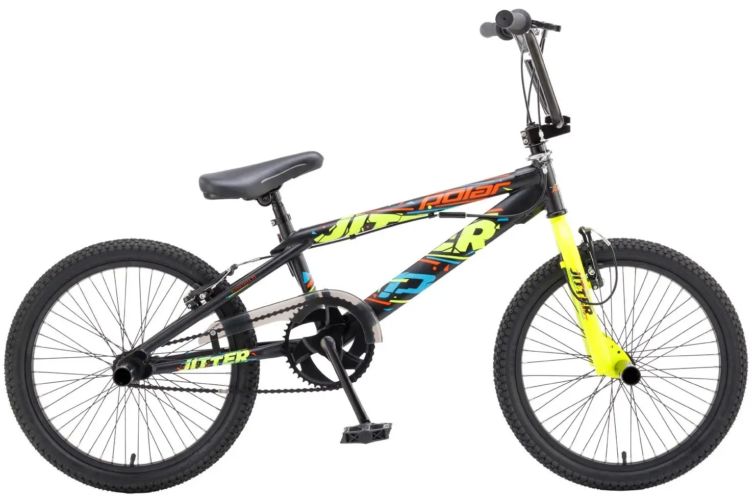 Bicicleta Polar Jitter 20 (Black/Yellow)