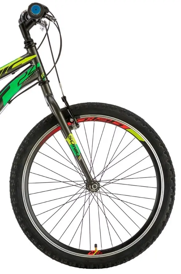 Велосипед Polar Sonic 24 (Grey/Green) - 2