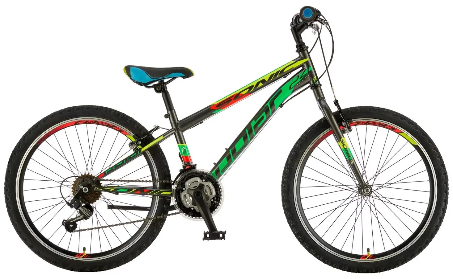 Велосипед Polar Sonic 24 (Grey/Green)