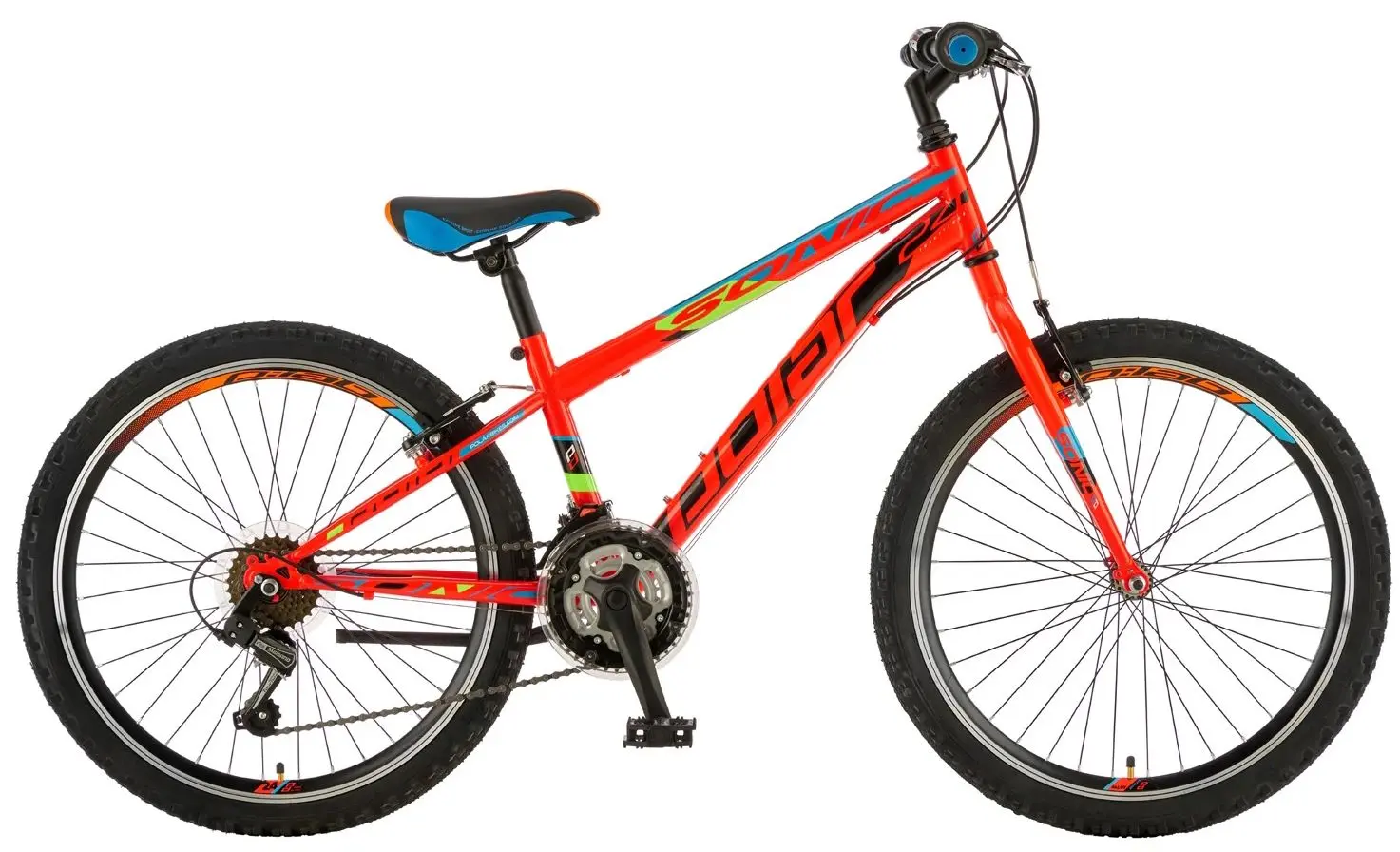 Велосипед Polar Sonic 24 (Orange/Blue)