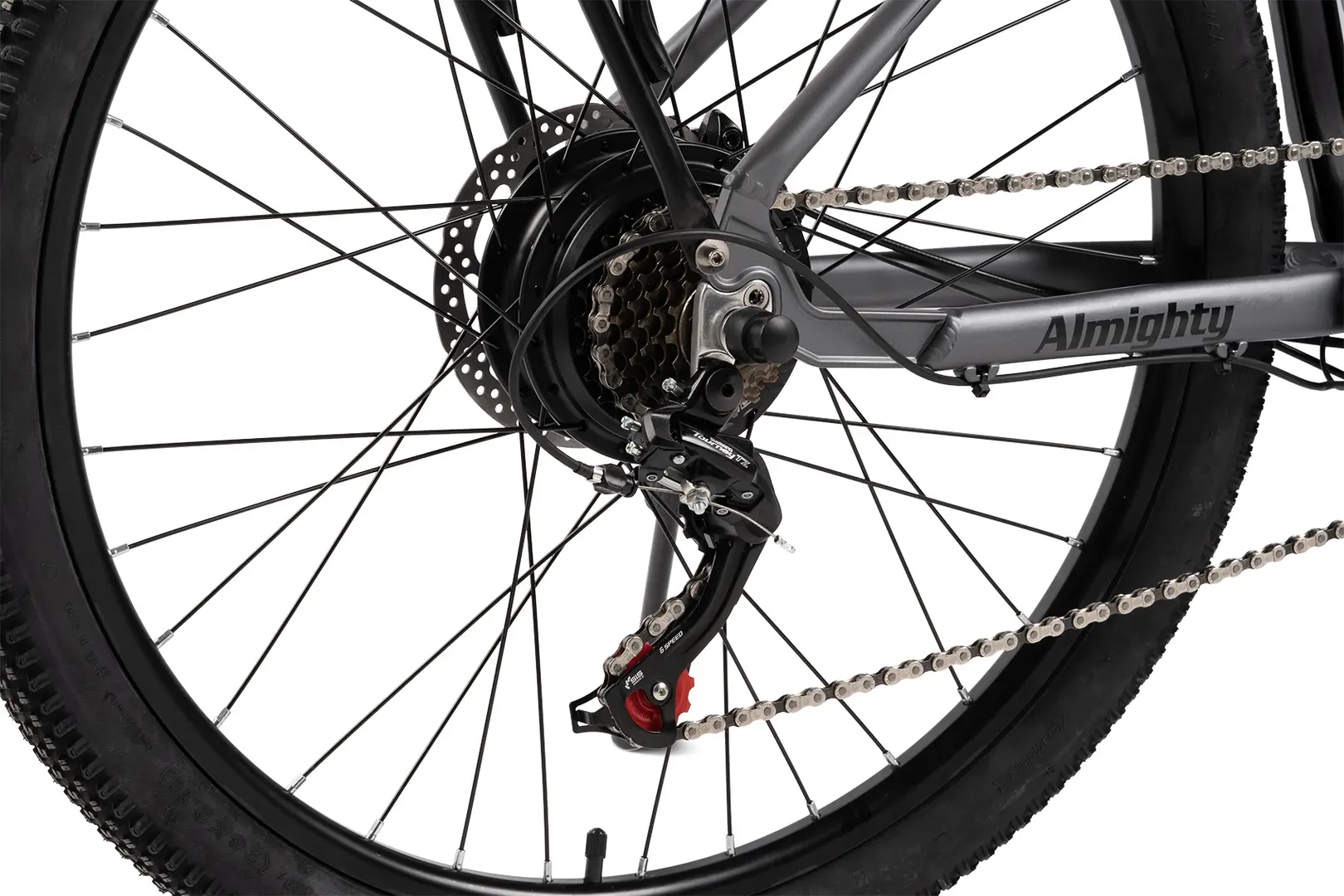 Bicicleta electrica Carpat Almighty C26518E (Grey/Black) - 5