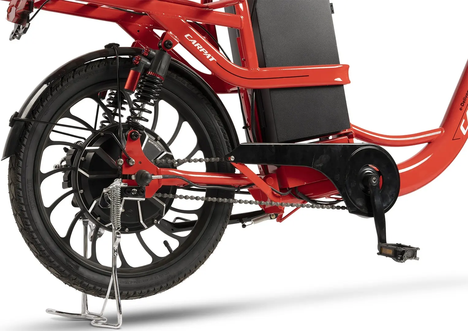 Bicicleta electrica Carpat E-Delivery C20314E (Red) - 7