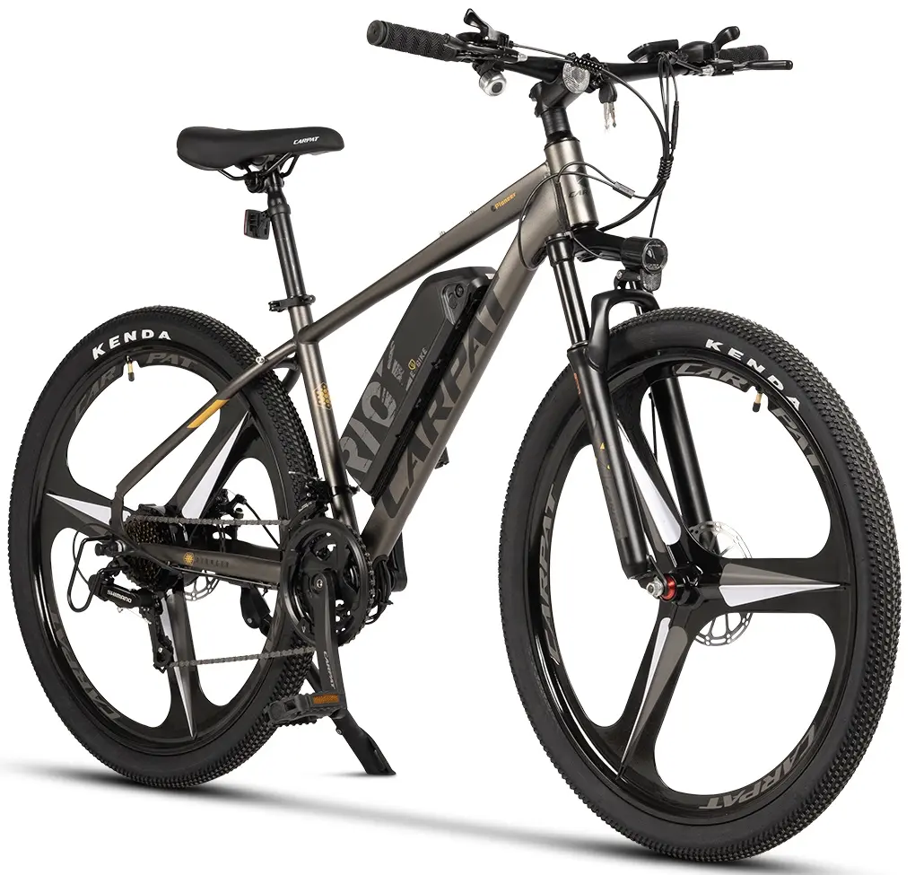 Bicicleta electrica Carpat Pioneer C27517E (Grey/Black) - 2