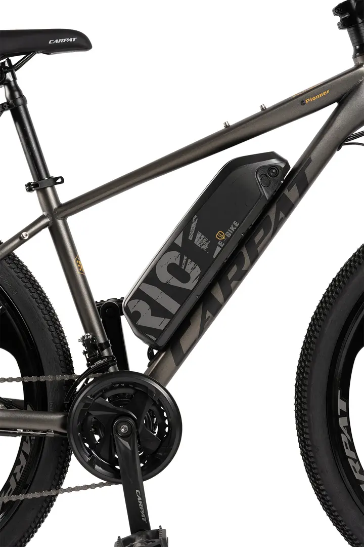 Bicicleta electrica Carpat Pioneer C27517E (Grey/Black) - 6