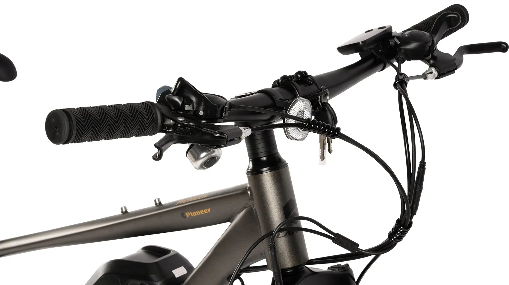 Bicicleta electrica Carpat Pioneer C27517E (Grey/Black) - 8