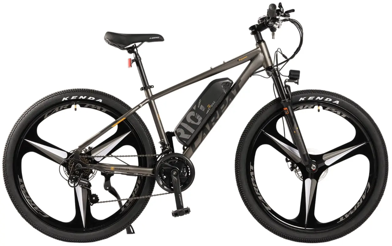 Bicicleta electrica Carpat Pioneer C27517E (Grey/Black)