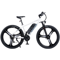 Bicicleta electrica Carpat Pioneer C27517E (White/Blue)