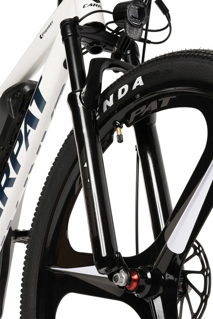 Bicicleta electrica Carpat Pioneer C27517E (White/Blue) - 7
