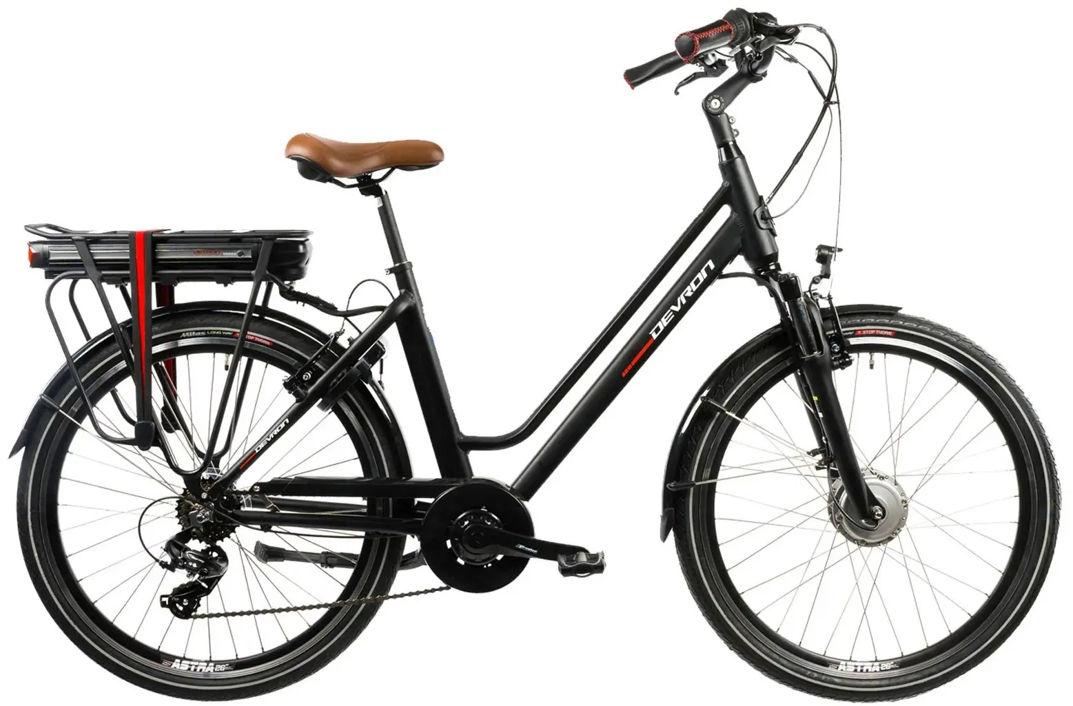 Bicicleta electrica Devron 26120 2020 26 M (Black)