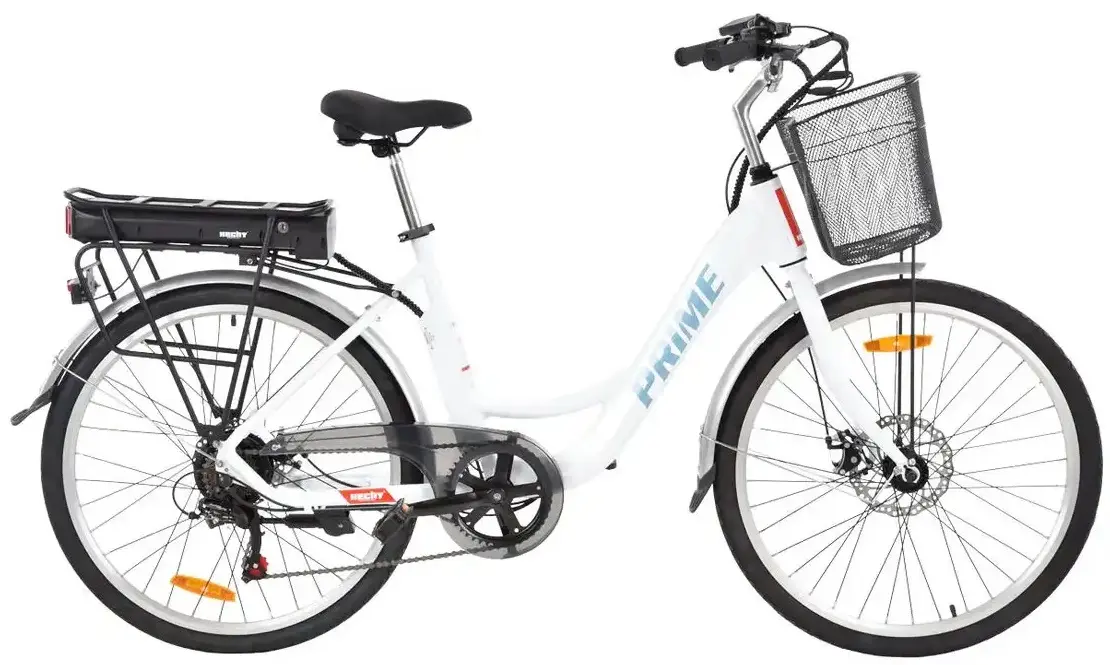 Bicicleta electrica Hecht Prime (White)