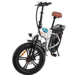 Bicicleta electrica Kamoto GT4 (White/Black) Thumb