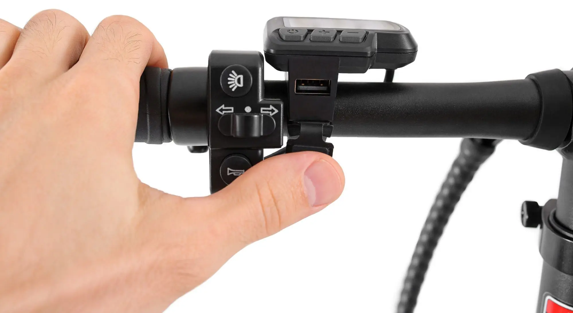 Bicicleta electrica Kamoto GT4 (White/Black)