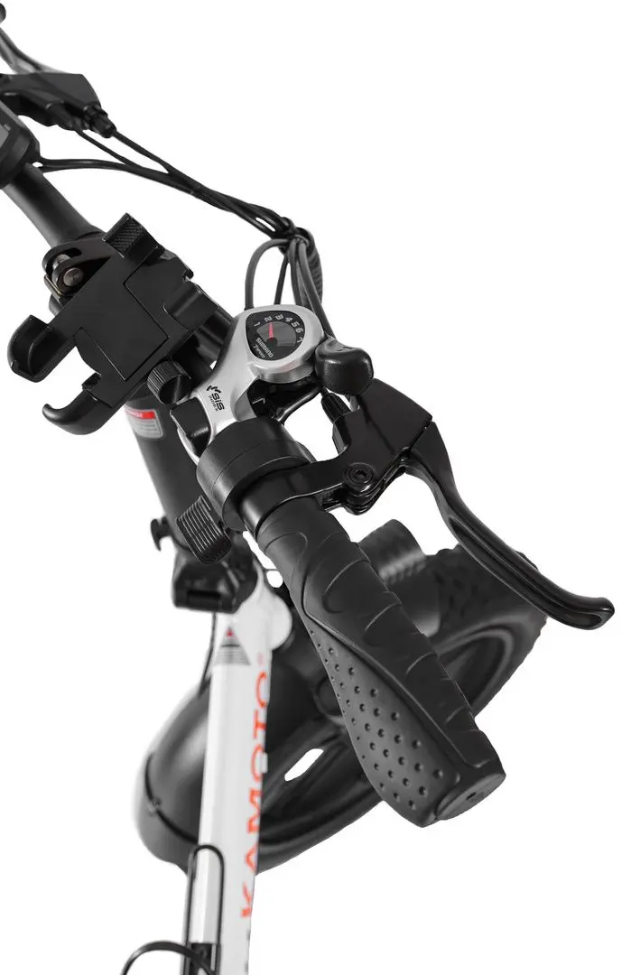 Bicicleta electrica Kamoto GT4 (White/Black)