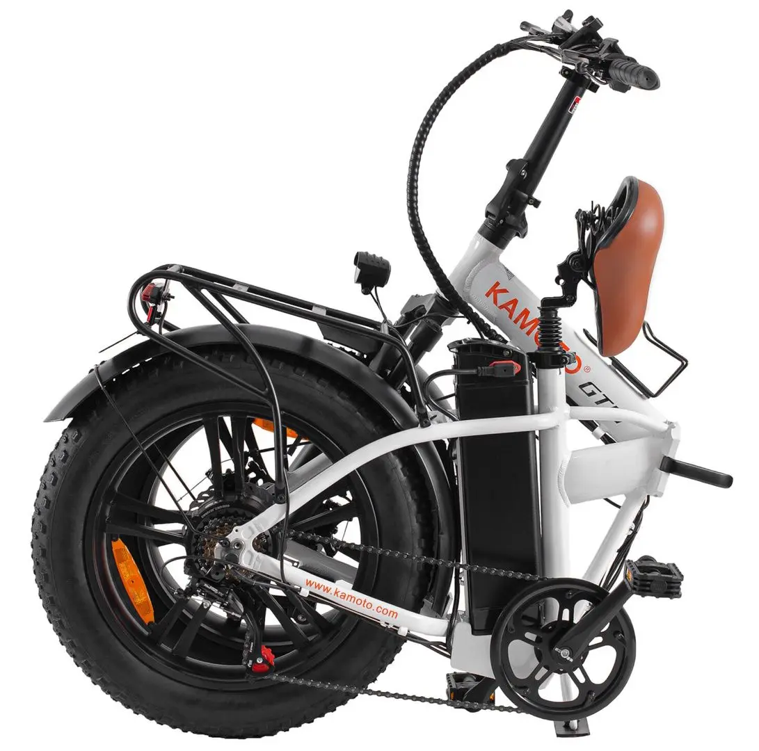 Bicicleta electrica Kamoto GT4 (White/Black)