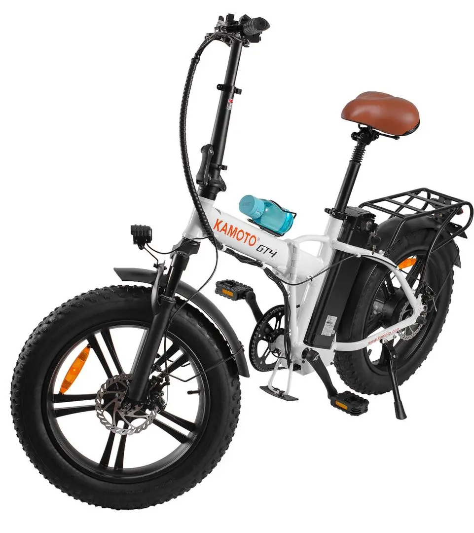 Bicicleta electrica Kamoto GT4 (White/Black)